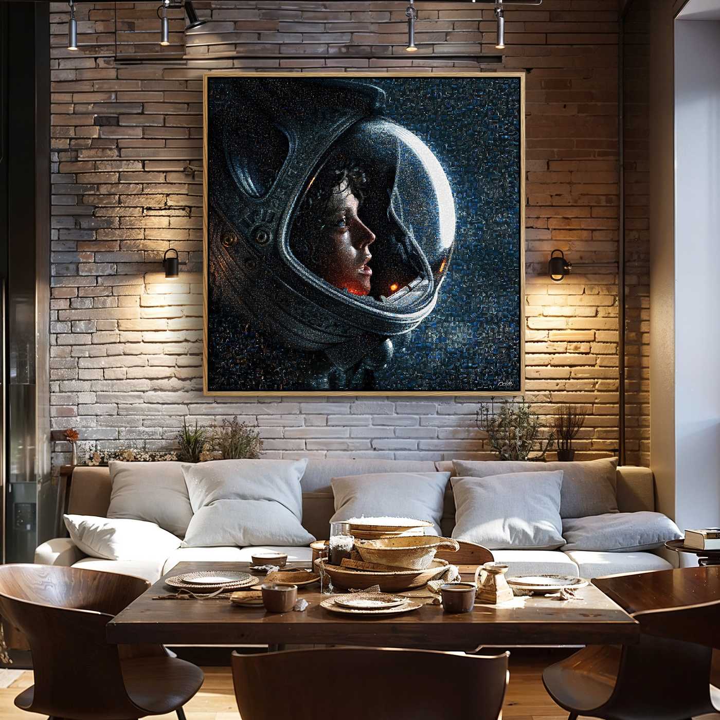 ALIEN . Void Hunter Modern Movie Art Print – Limited Edition - Image 3