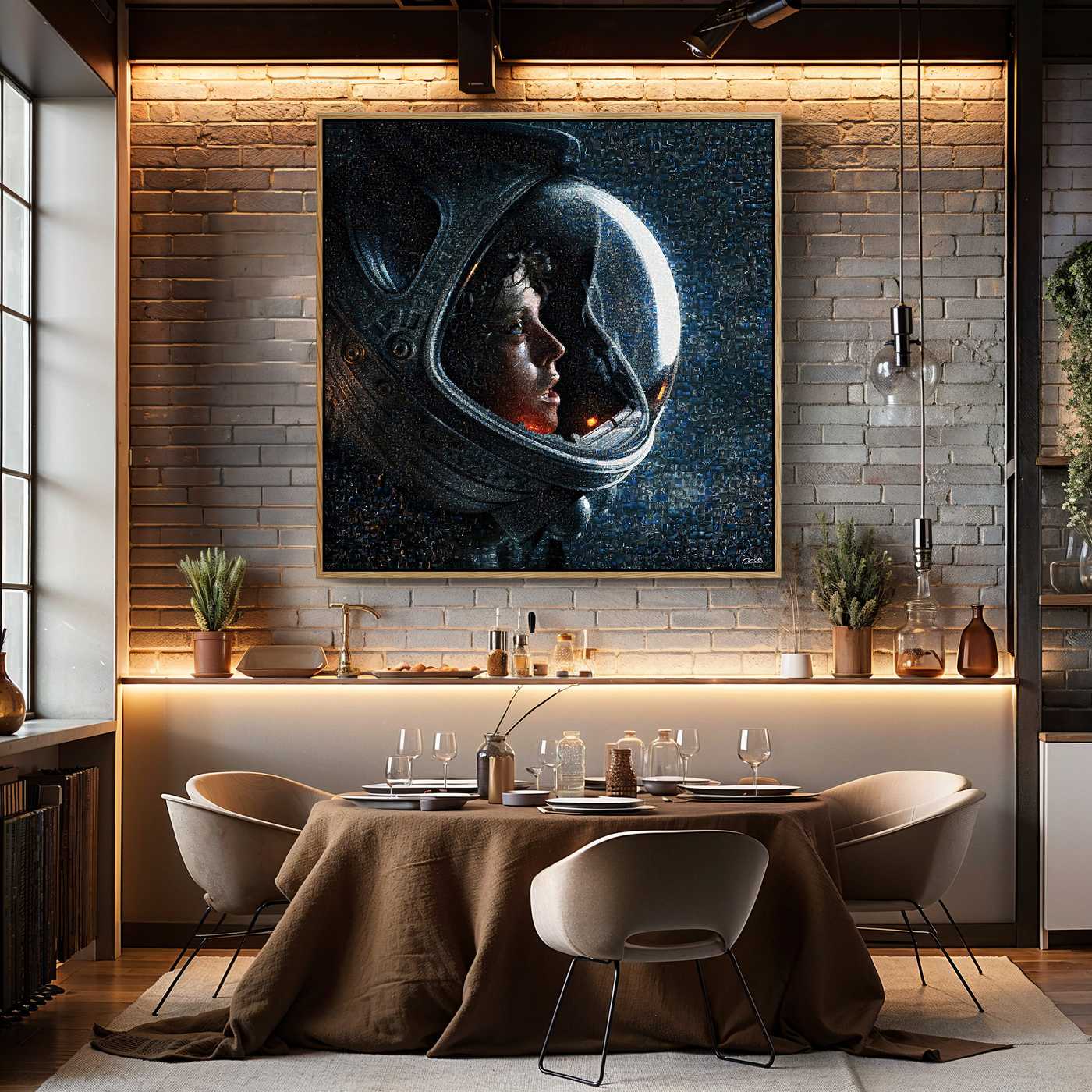 ALIEN . Void Hunter Modern Movie Art Print – Limited Edition - Image 4