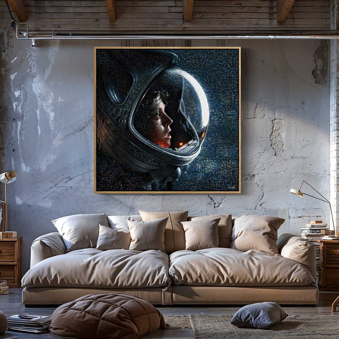 ALIEN . Void Hunter Modern Movie Art Print – Limited Edition - Image 6
