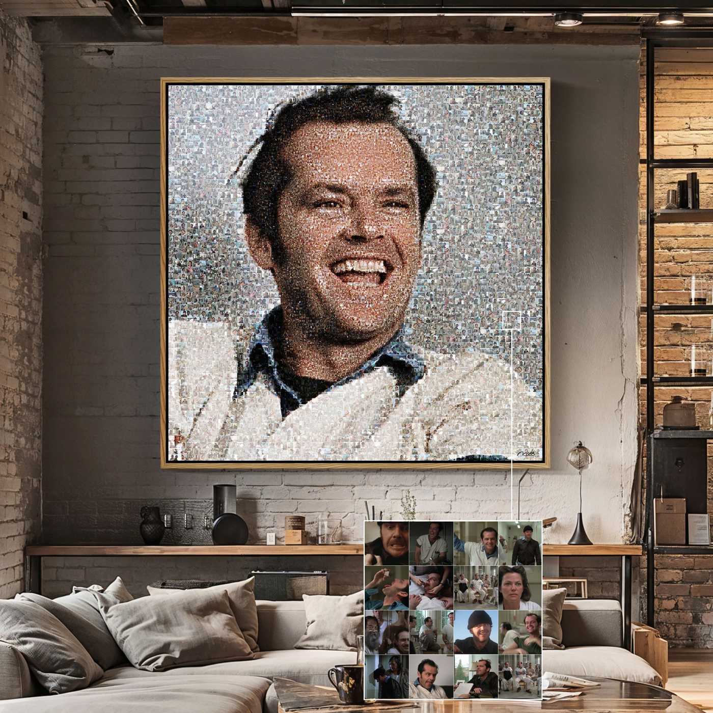 CUCKOO'S NEST . Trapped Minds Modern Movie Art Print – Limited Edition