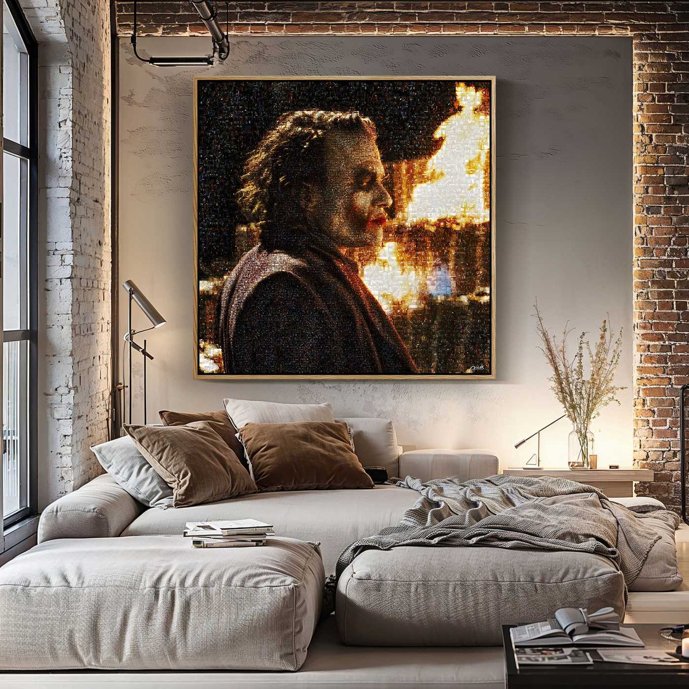DARK KNIGHT . Chaos Currency Cinematic Wall Art – Limited Edition - Image 4