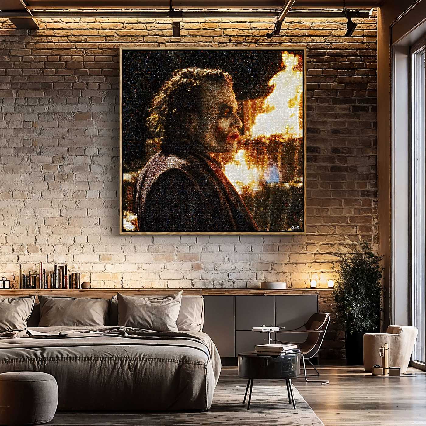 DARK KNIGHT . Chaos Currency Cinematic Wall Art – Limited Edition - Image 5