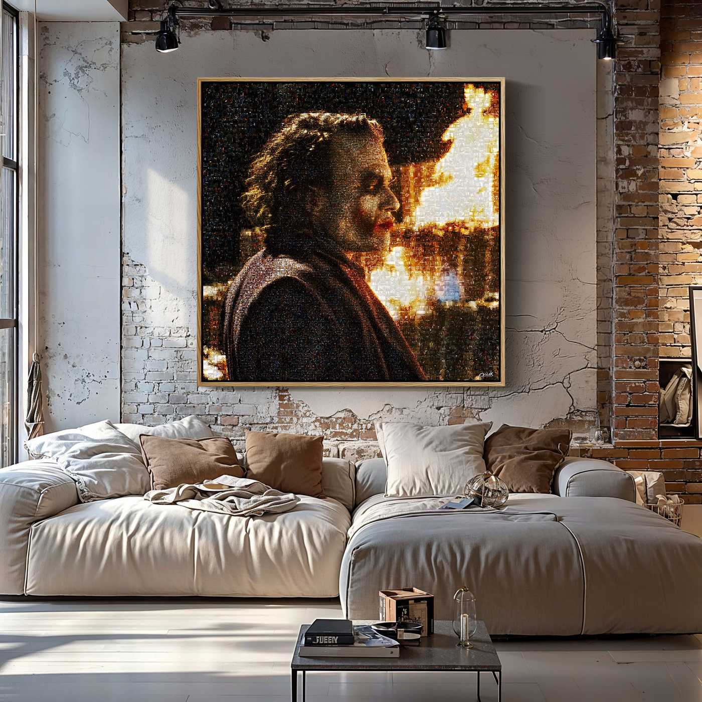 DARK KNIGHT . Chaos Currency Cinematic Wall Art – Limited Edition - Image 6