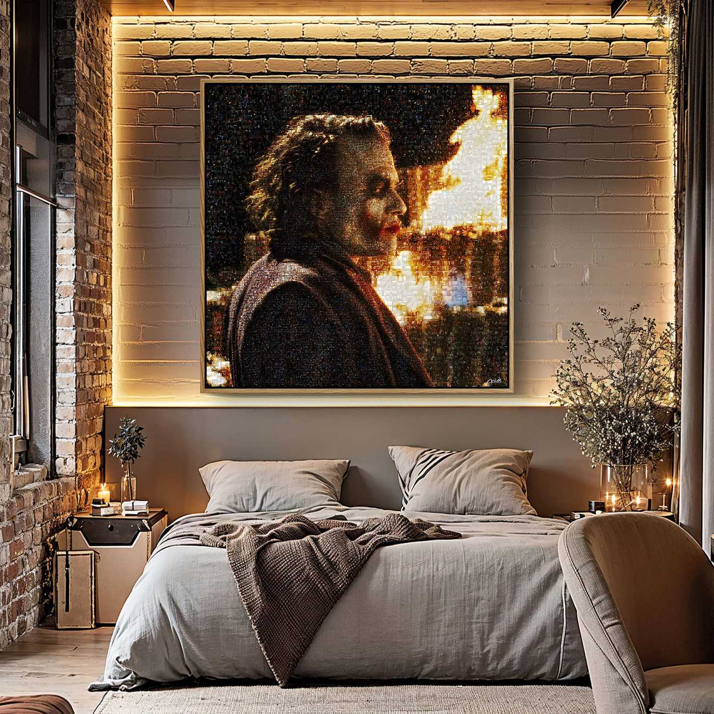 DARK KNIGHT . Chaos Currency Cinematic Wall Art – Limited Edition - Image 8
