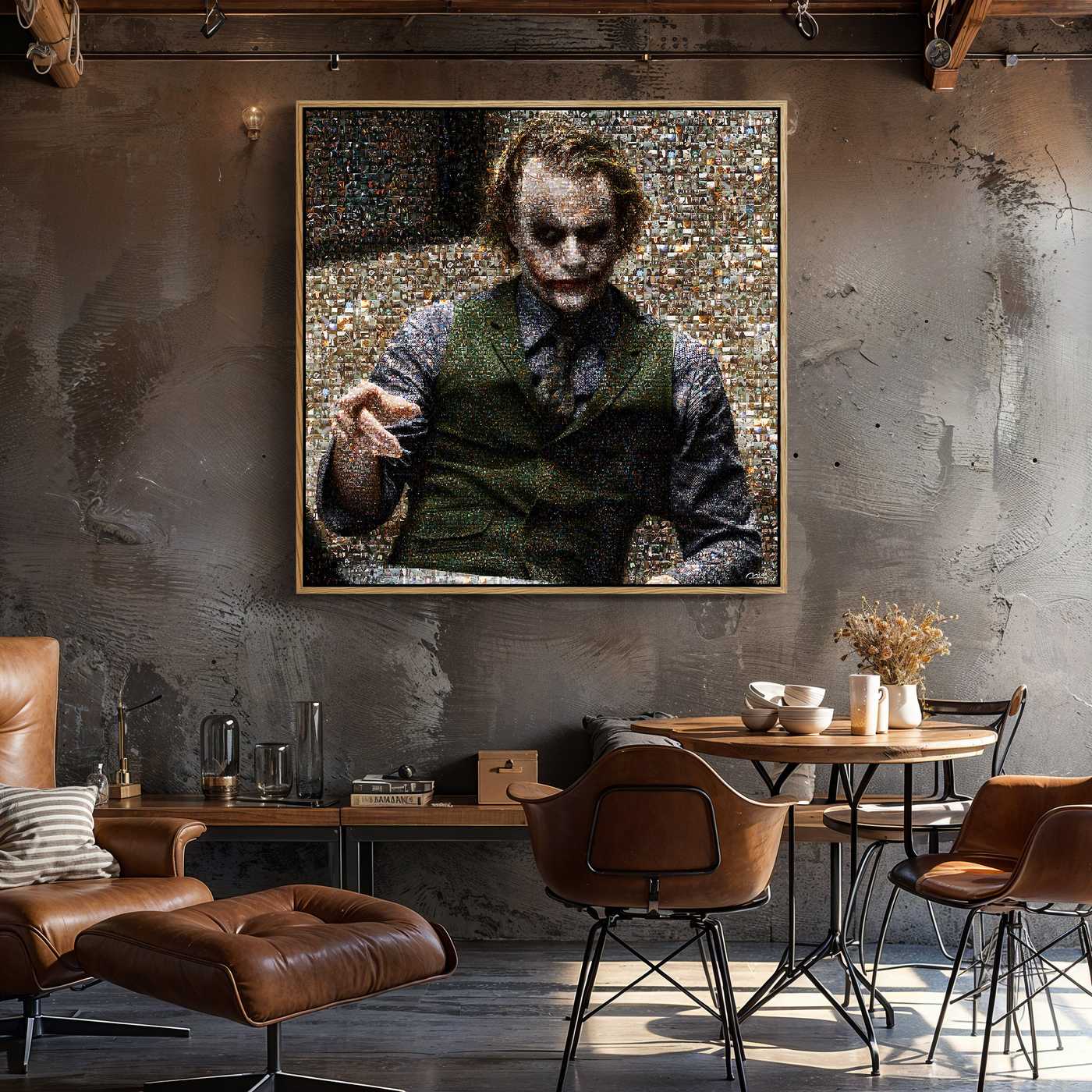 DARK KNIGHT . Chaos King Cinematic Wall Art – Limited Edition - Image 3