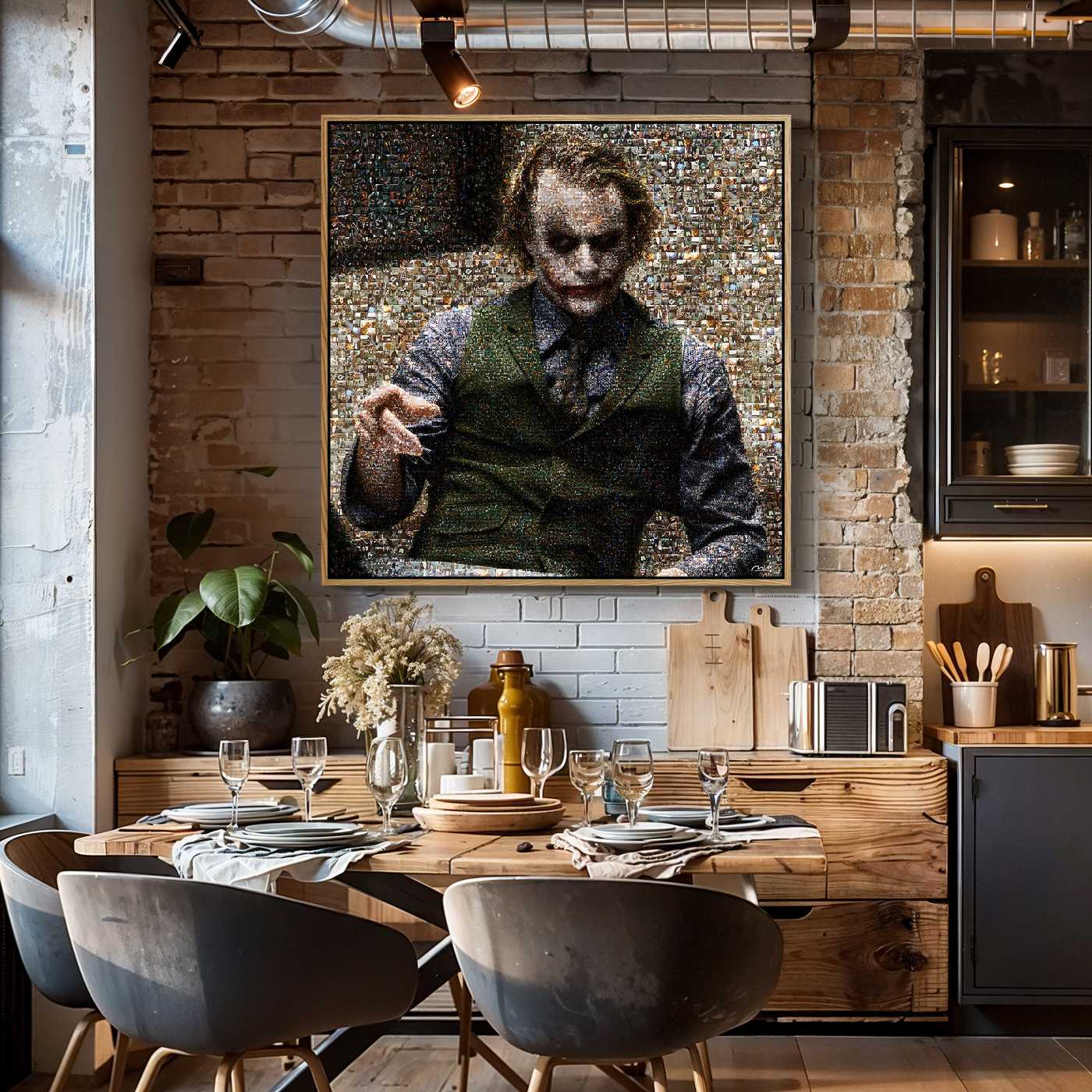 DARK KNIGHT . Chaos King Cinematic Wall Art – Limited Edition - Image 4