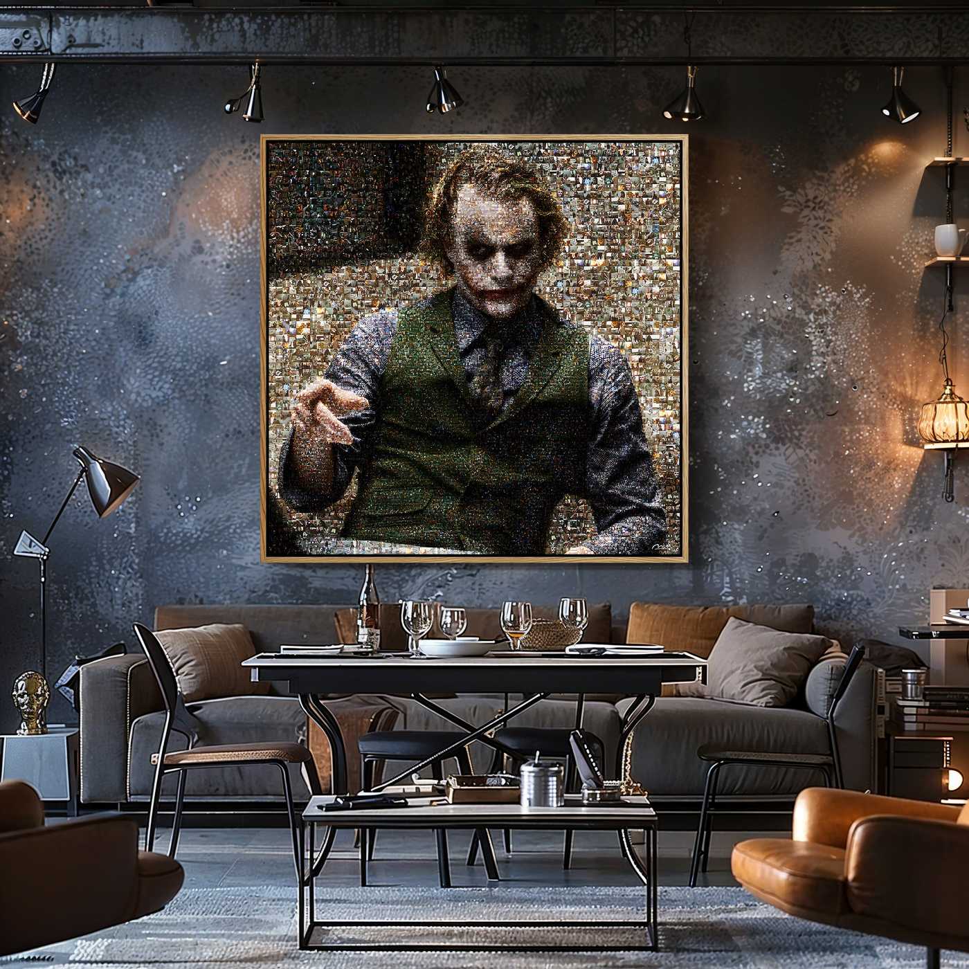 DARK KNIGHT . Chaos King Cinematic Wall Art – Limited Edition - Image 5