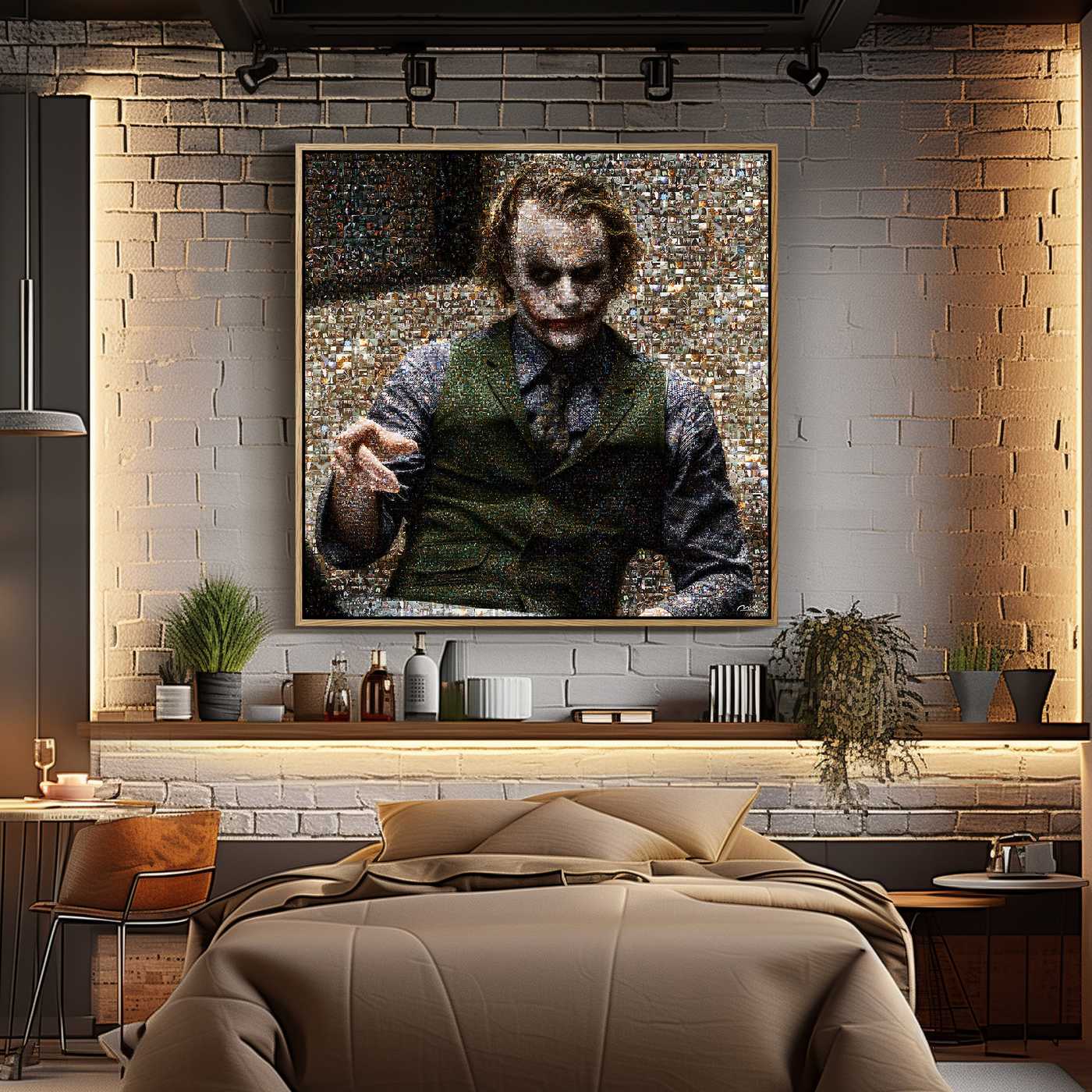 DARK KNIGHT . Chaos King Cinematic Wall Art – Limited Edition - Image 8