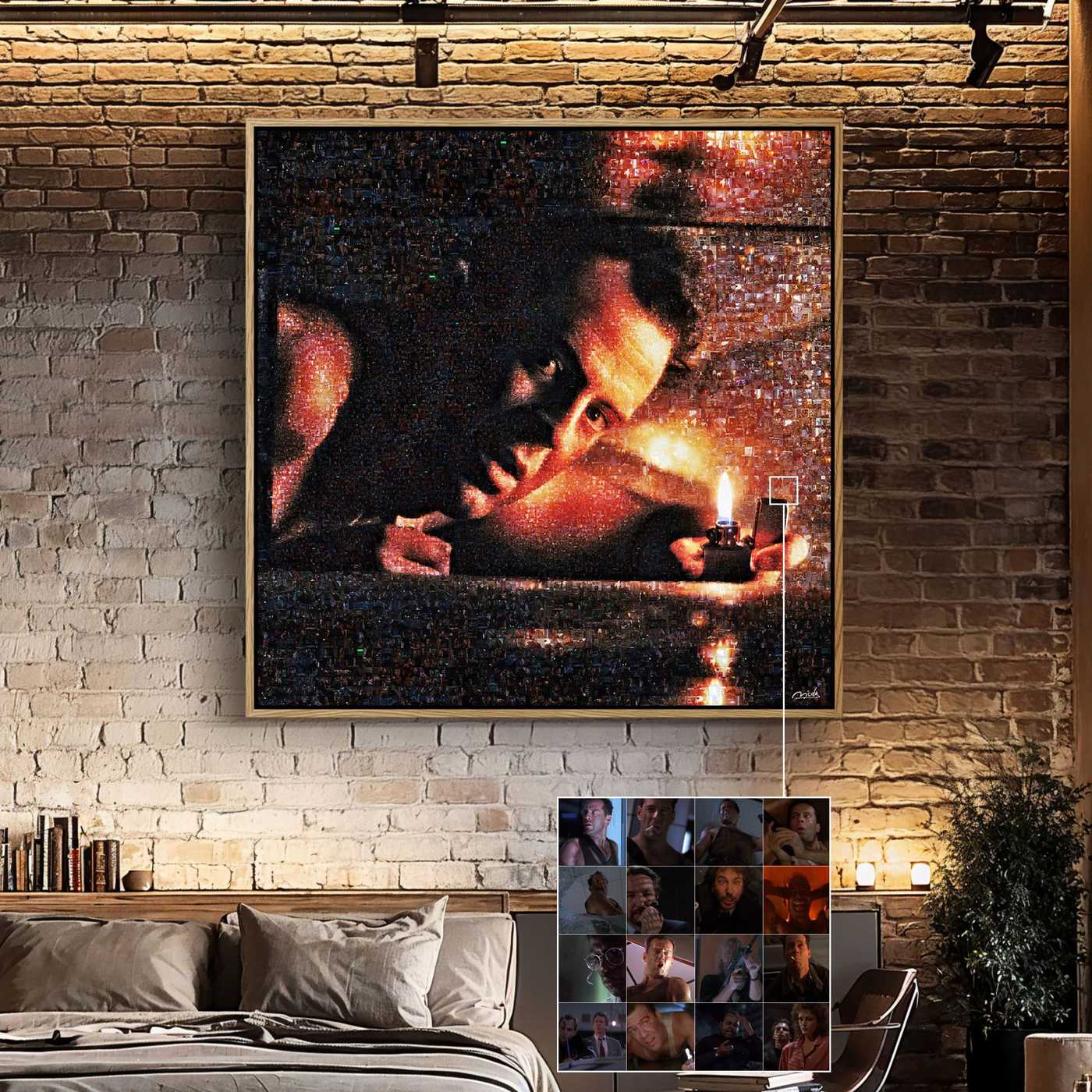 DIE HARD . Zippo Escape Gallery Wall Movie Art – Limited Edition