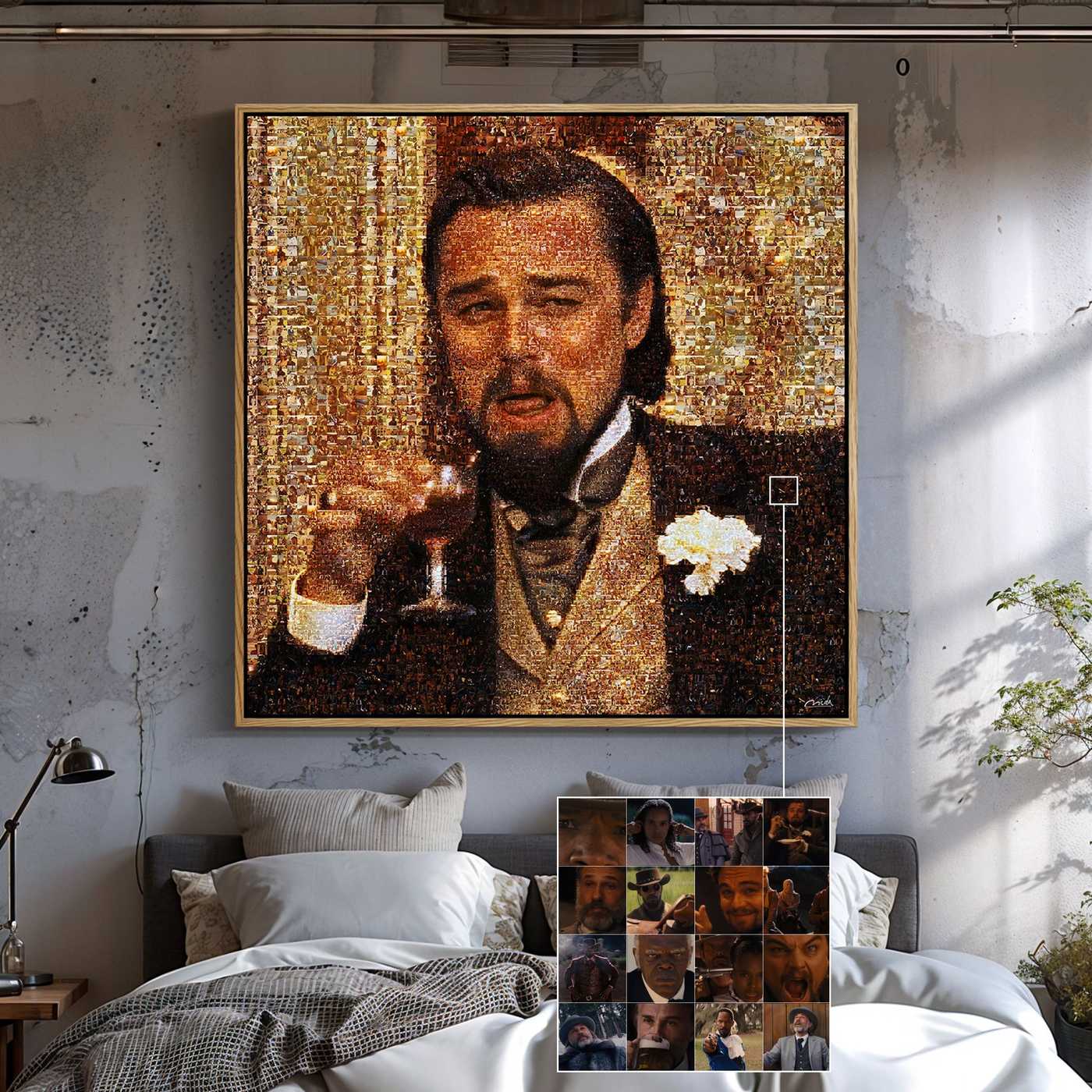DJANGO . Cruel Charm Cinematic Wall Art – Limited Edition