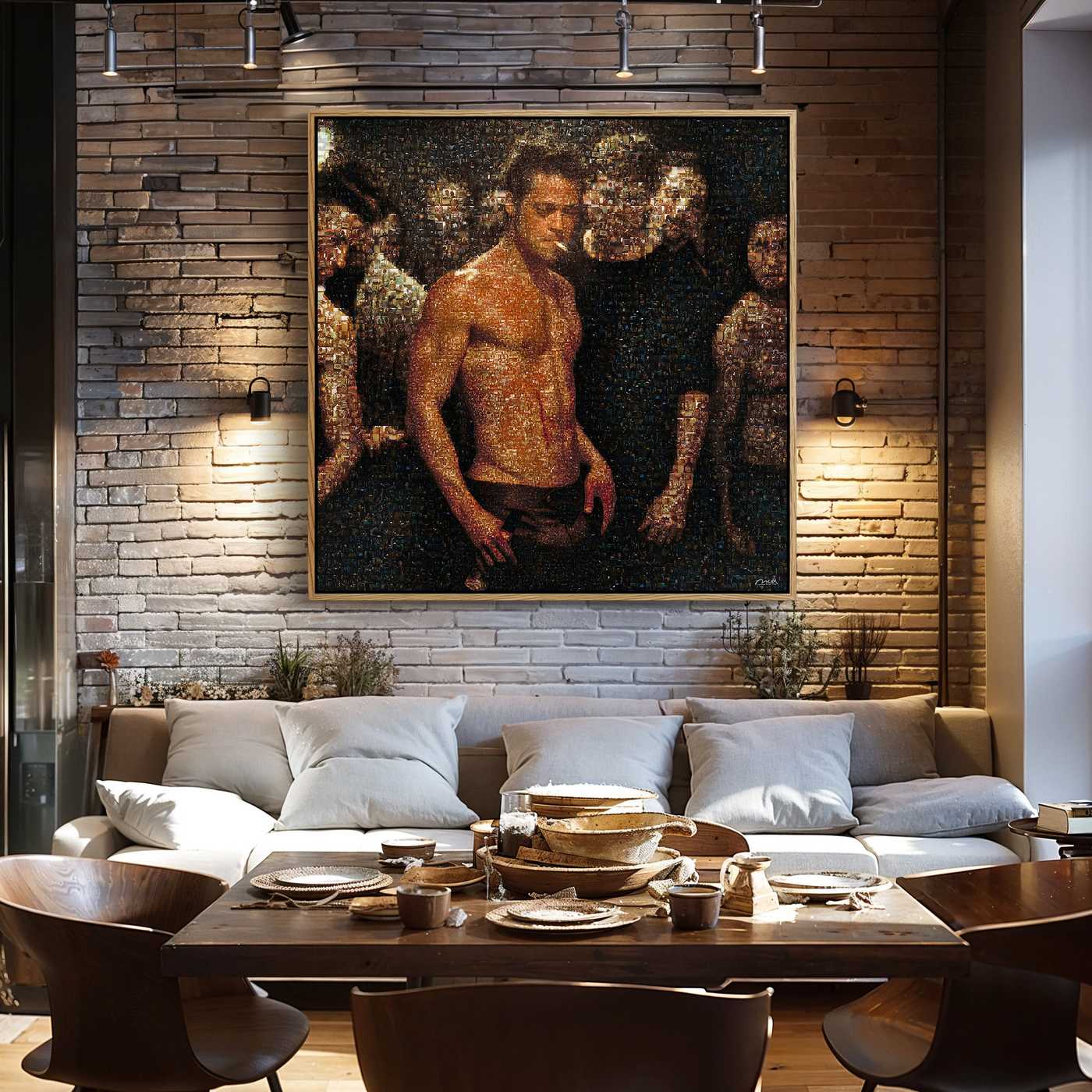 FIGHT CLUB . Violent Code Film Wall Art Decor – Limited Edition - Image 3