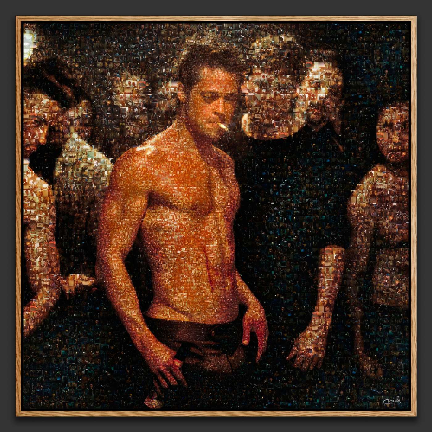 FIGHT CLUB . Violent Code Film Wall Art Decor – Limited Edition - Image 2