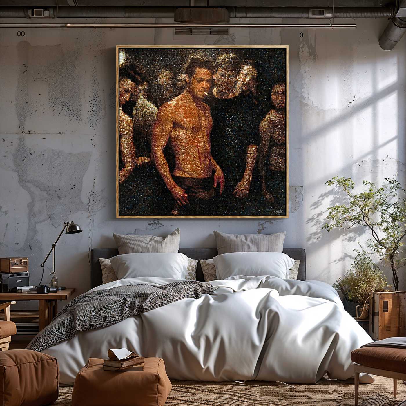 FIGHT CLUB . Violent Code Film Wall Art Decor – Limited Edition - Image 5