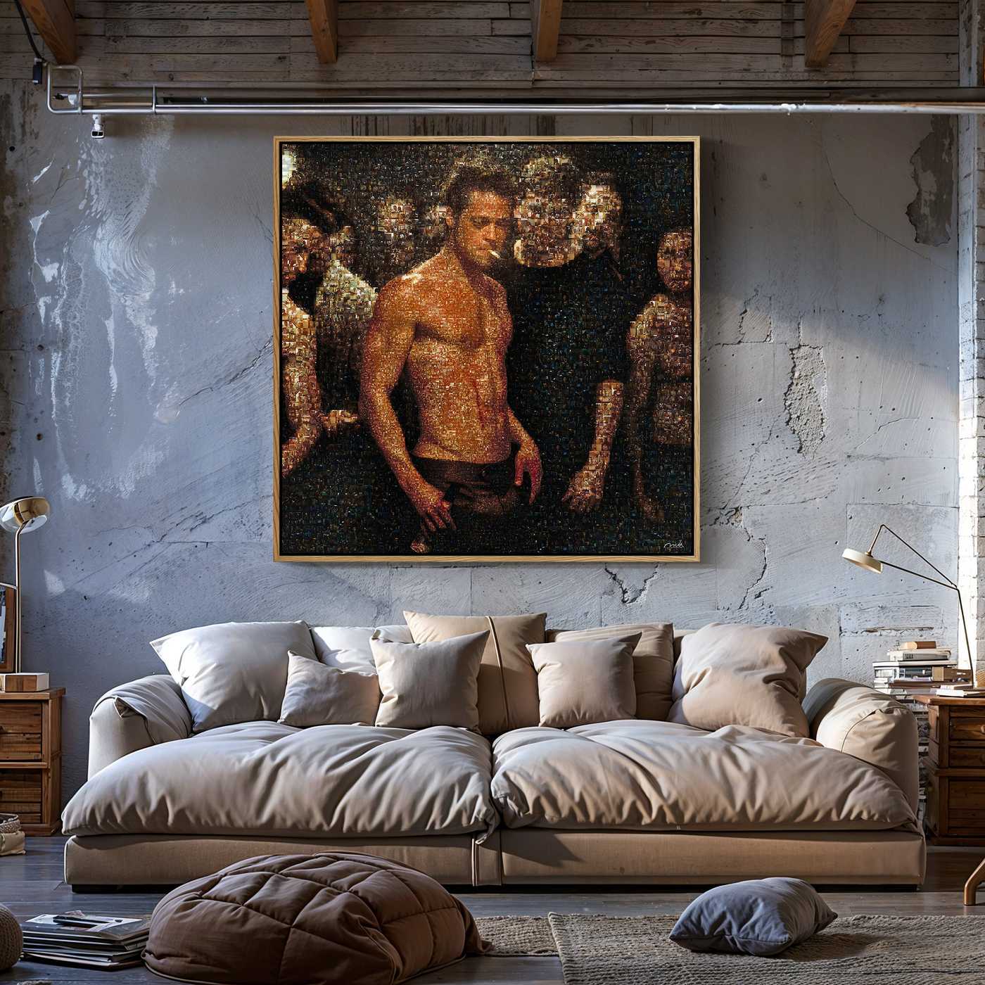 FIGHT CLUB . Violent Code Film Wall Art Decor – Limited Edition - Image 6
