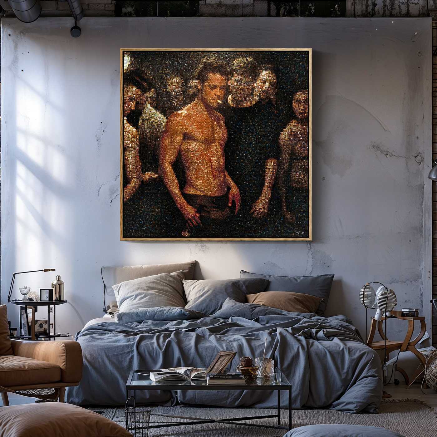 FIGHT CLUB . Violent Code Film Wall Art Decor – Limited Edition - Image 7