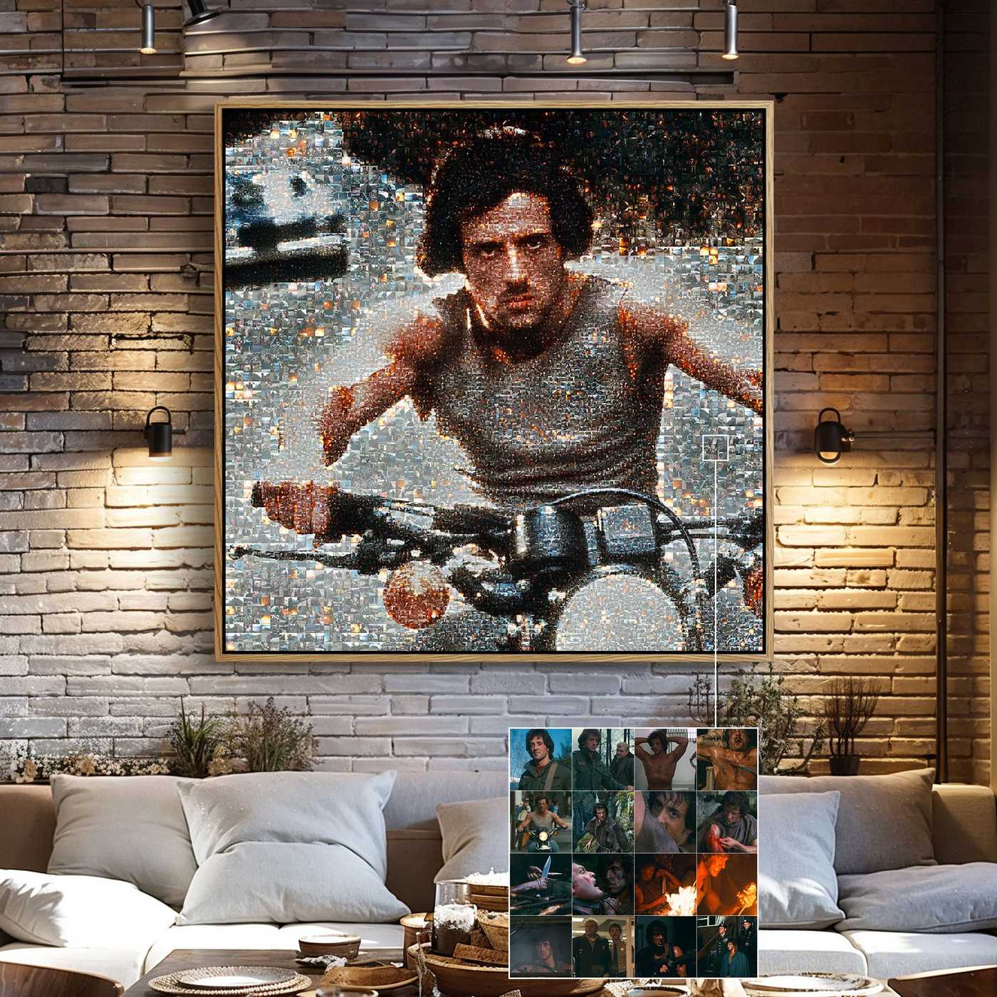 FIRST BLOOD . Endless Pursuit Cinematic Wall Art – Limited Edition