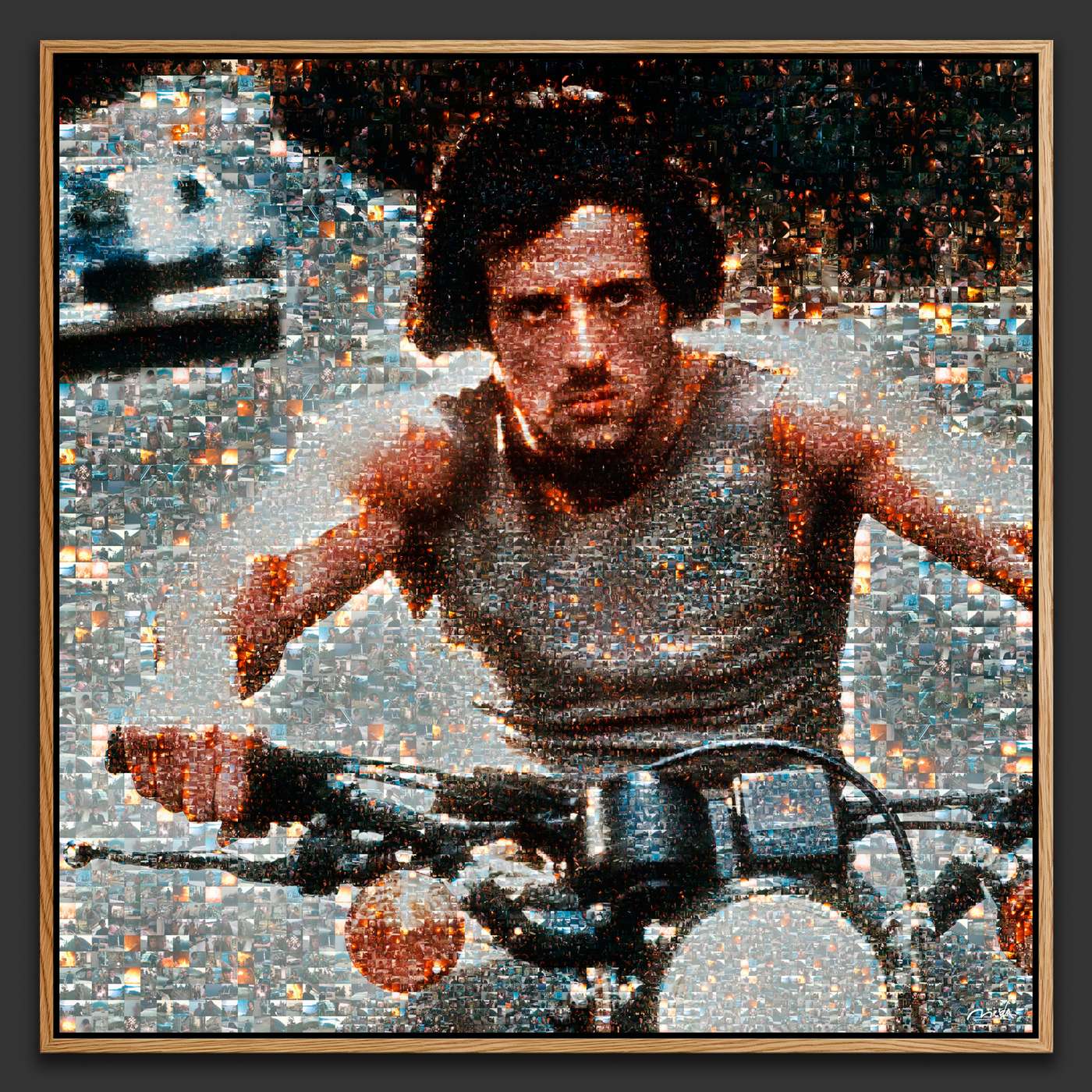 FIRST BLOOD . Endless Pursuit Cinematic Wall Art – Limited Edition - Image 2