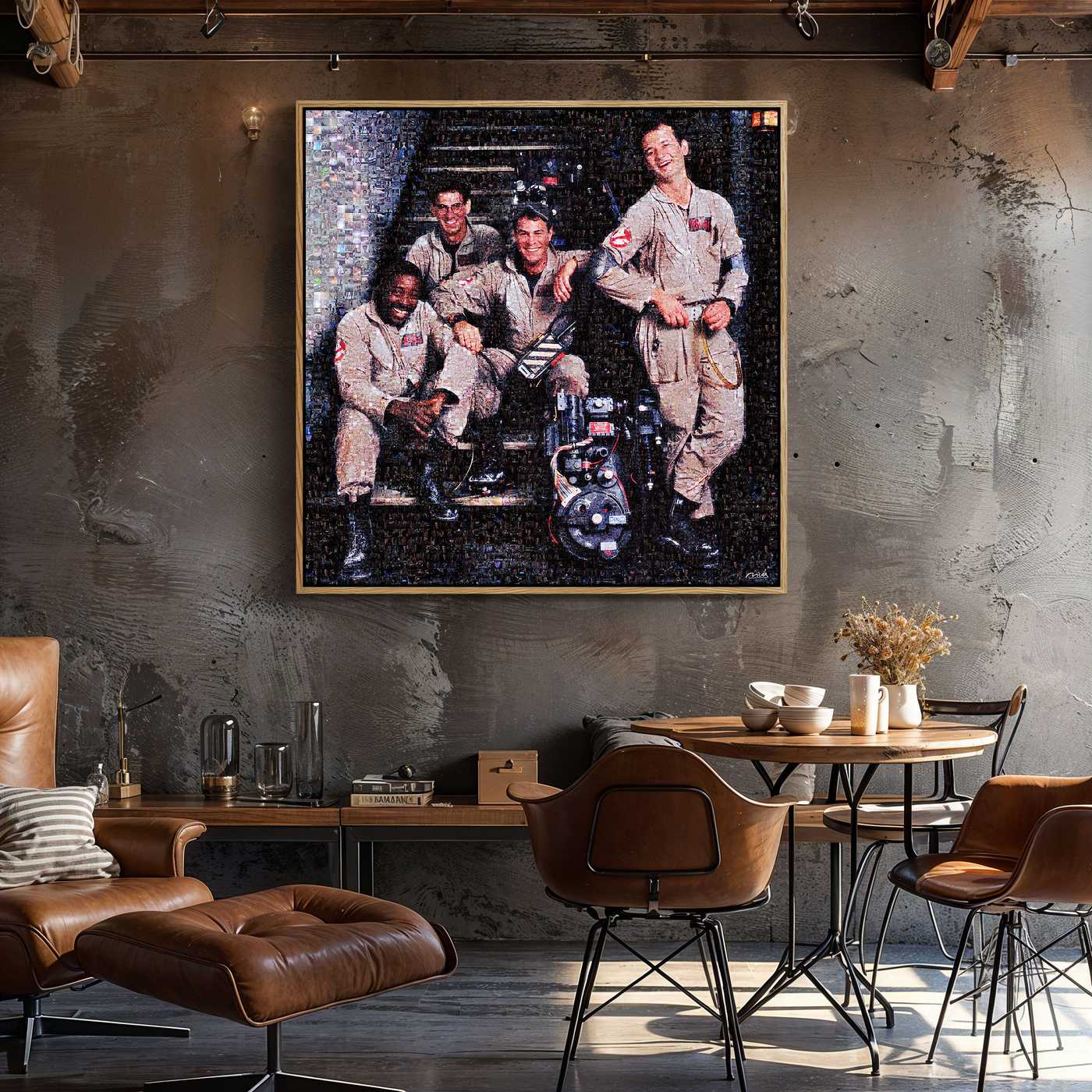 GHOSTBUSTERS . Paranormal Gang Modern Movie Art Print – Limited Edition - Image 3