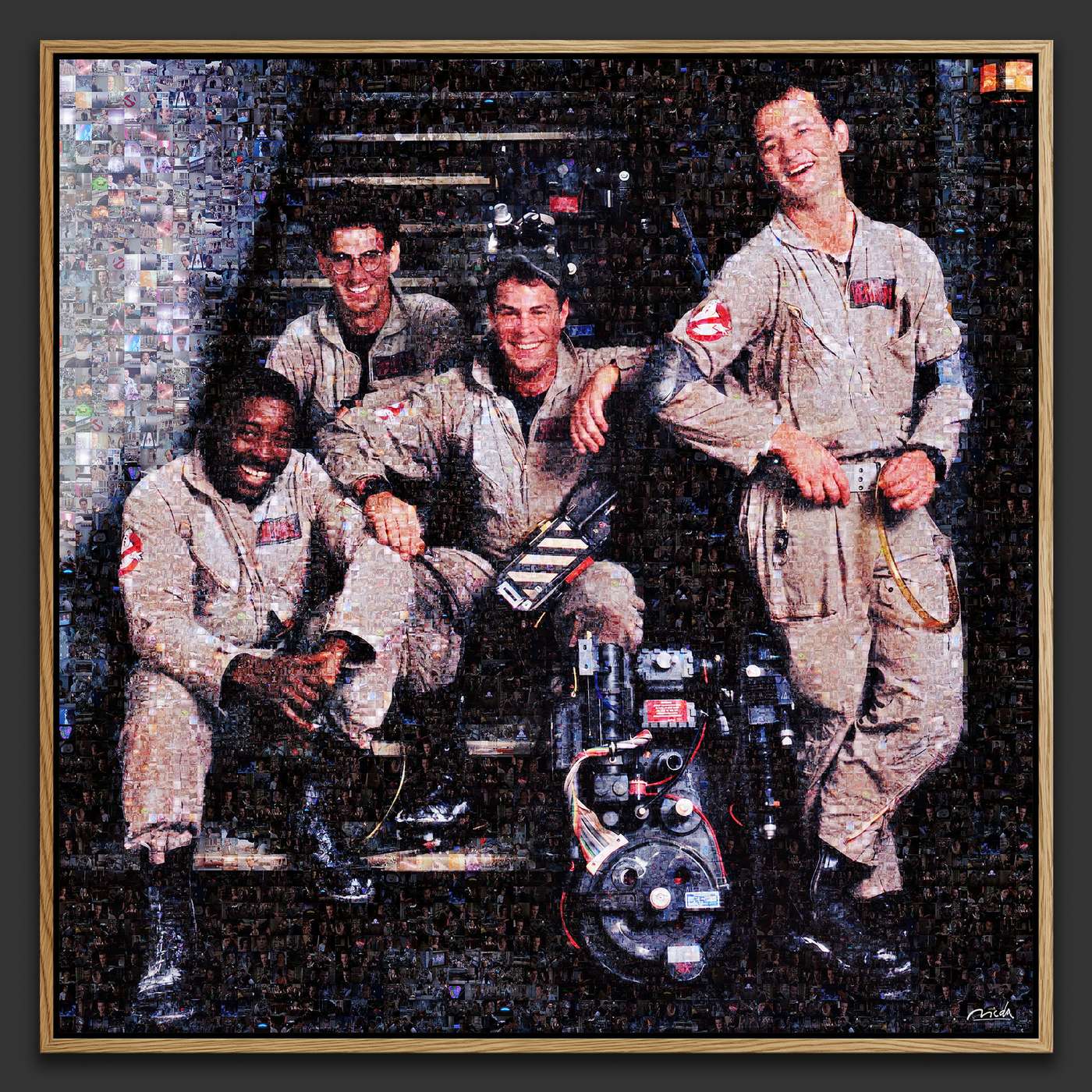 GHOSTBUSTERS . Paranormal Gang Modern Movie Art Print – Limited Edition - Image 2