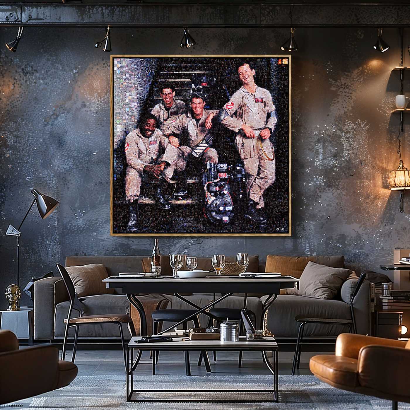 GHOSTBUSTERS . Paranormal Gang Modern Movie Art Print – Limited Edition - Image 4