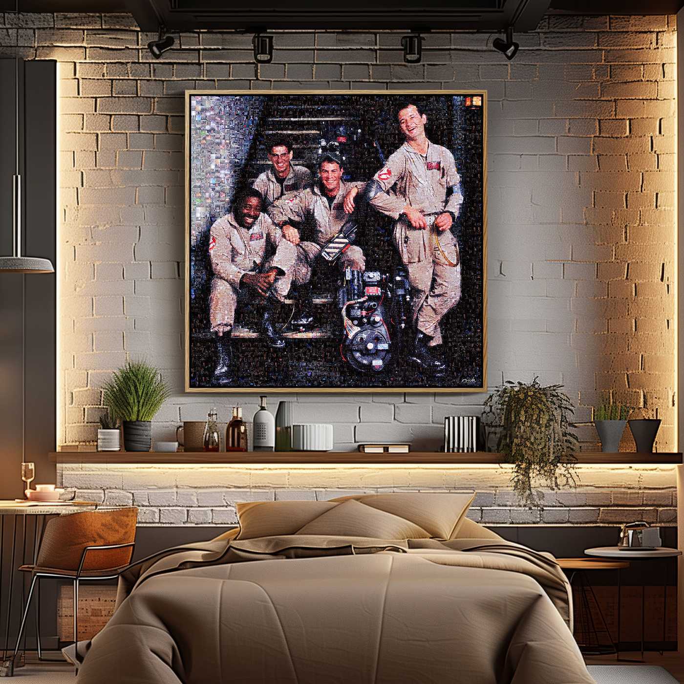 GHOSTBUSTERS . Paranormal Gang Modern Movie Art Print – Limited Edition - Image 7