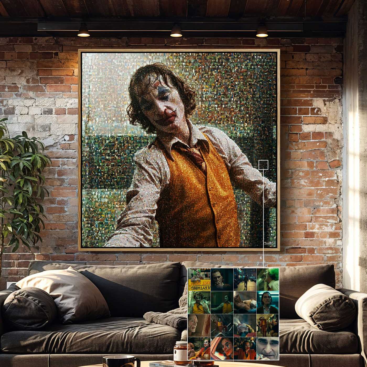 JOKER . Distorted Waltz Gallery Wall Movie Art – Limited Edition