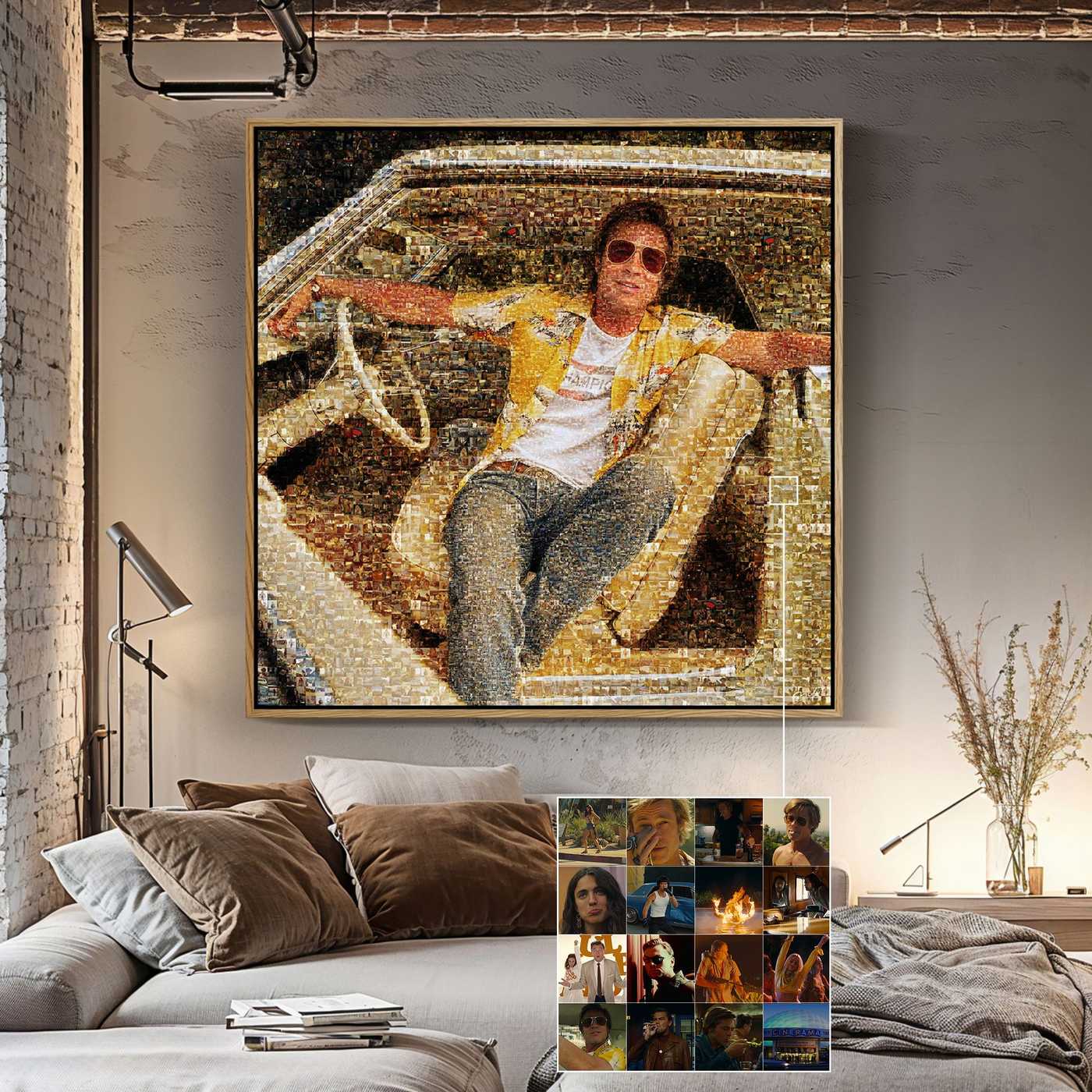 ONCE UPON . Retro Fame Modern Movie Art Print – Limited Edition