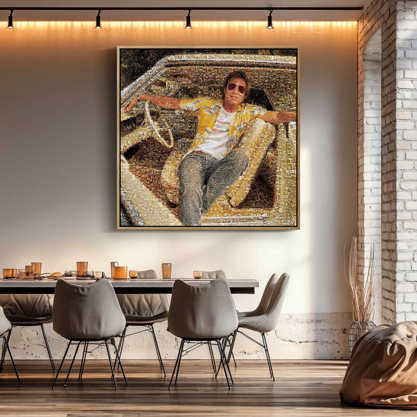 ONCE UPON . Retro Fame Modern Movie Art Print – Limited Edition - Image 3