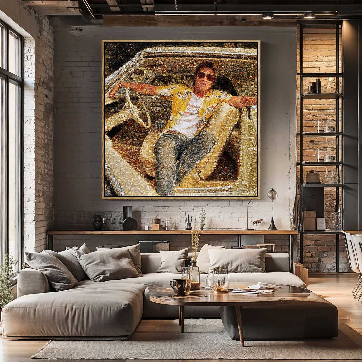 ONCE UPON . Retro Fame Modern Movie Art Print – Limited Edition - Image 4