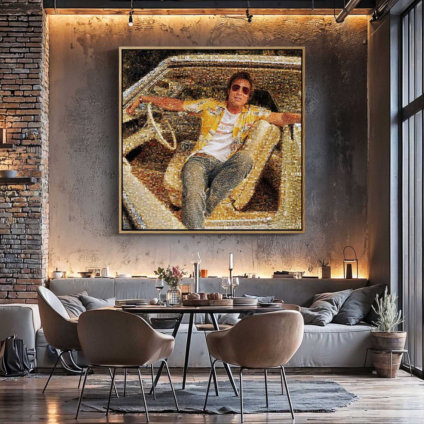 ONCE UPON . Retro Fame Modern Movie Art Print – Limited Edition - Image 5
