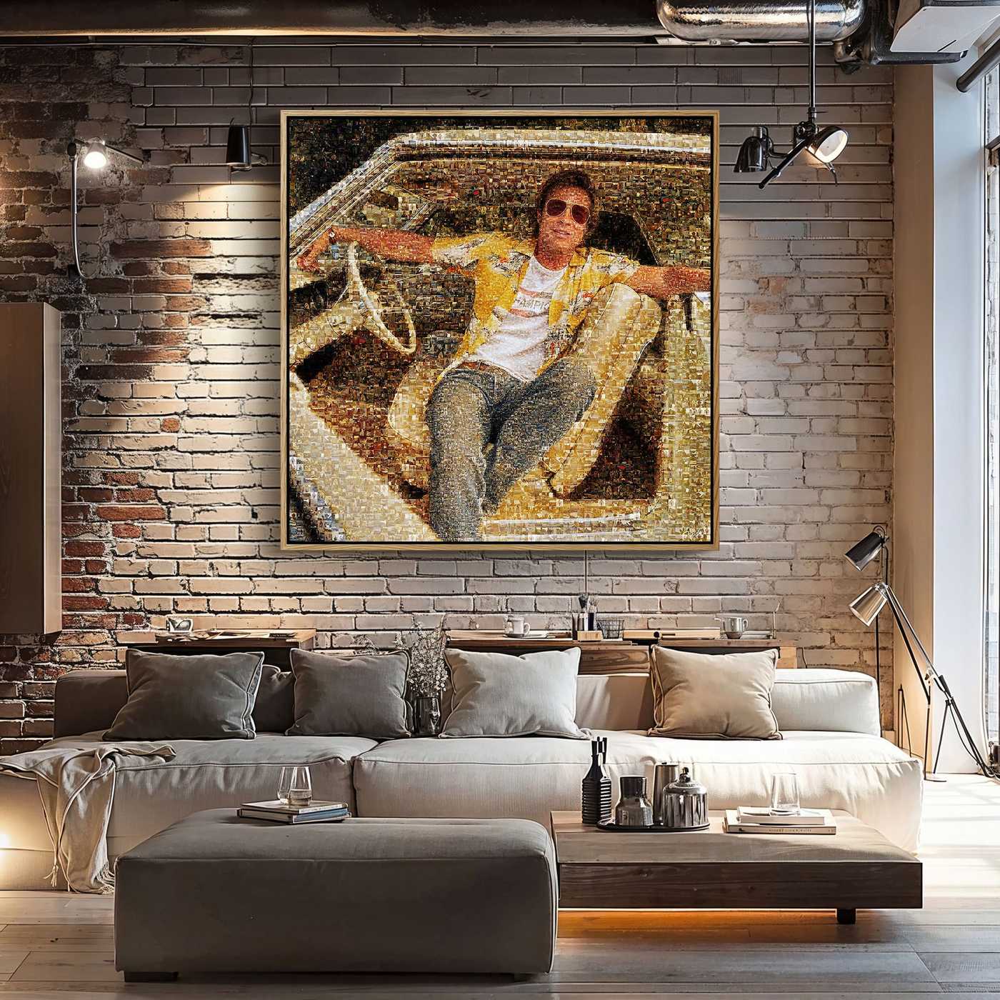 ONCE UPON . Retro Fame Modern Movie Art Print – Limited Edition - Image 7