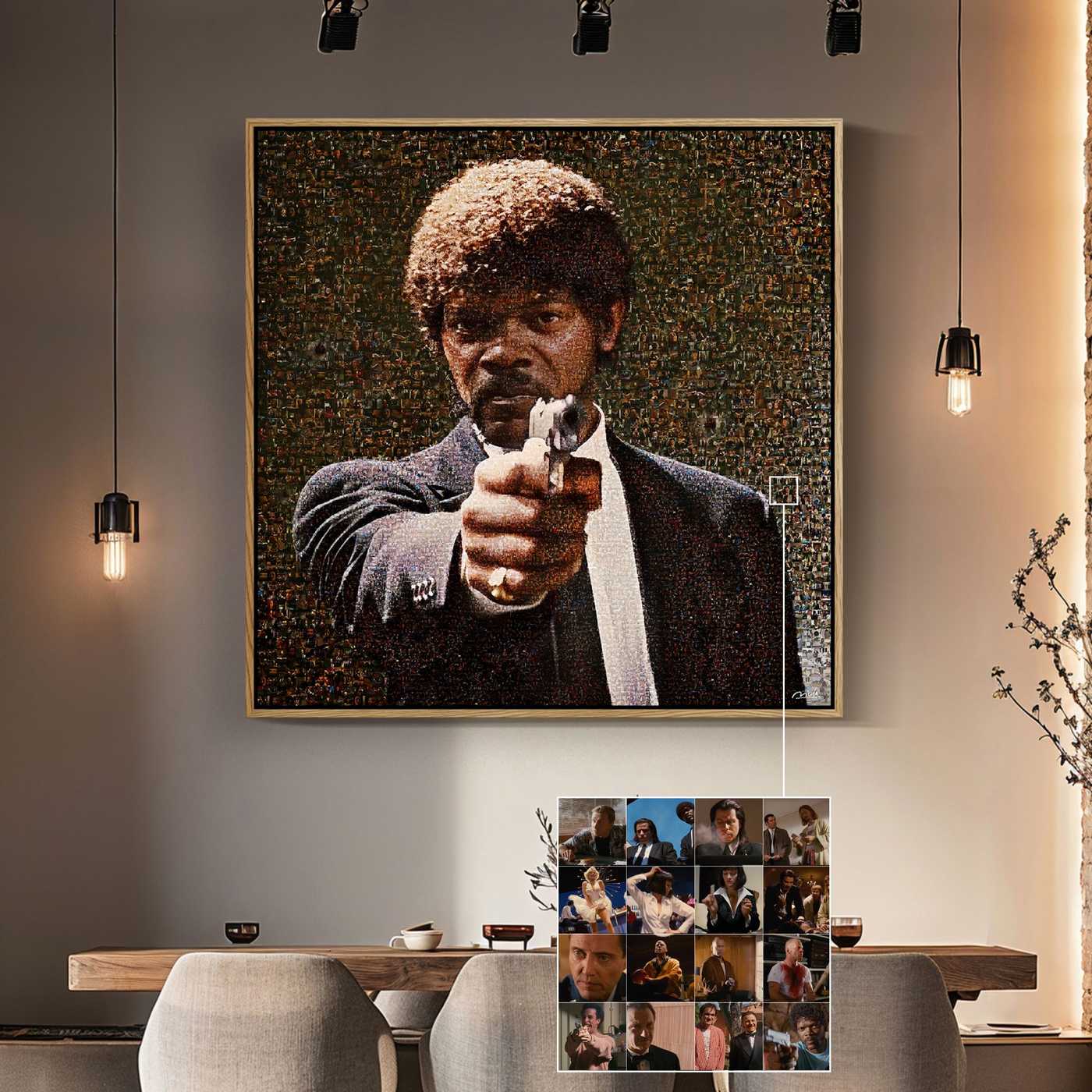 PULP FICTION . Divine Dodge Cinematic Wall Art – Limited Edition