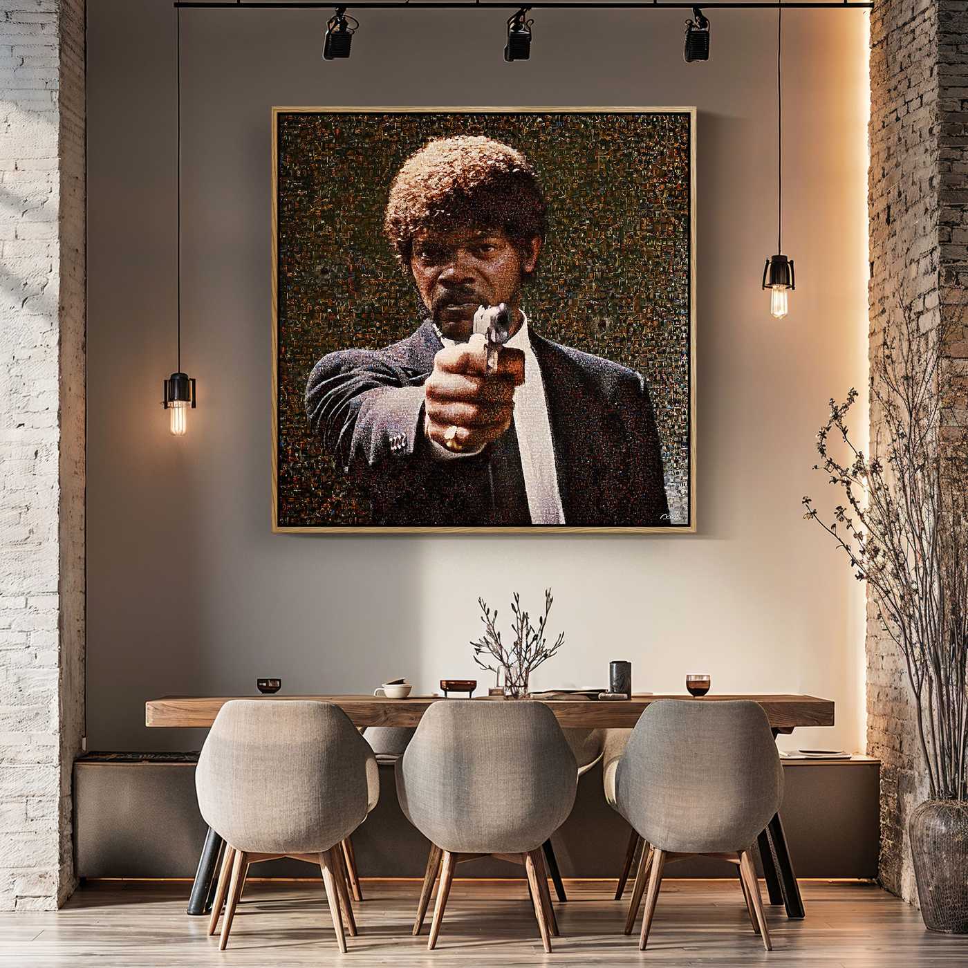 PULP FICTION . Divine Dodge Cinematic Wall Art – Limited Edition - Image 3