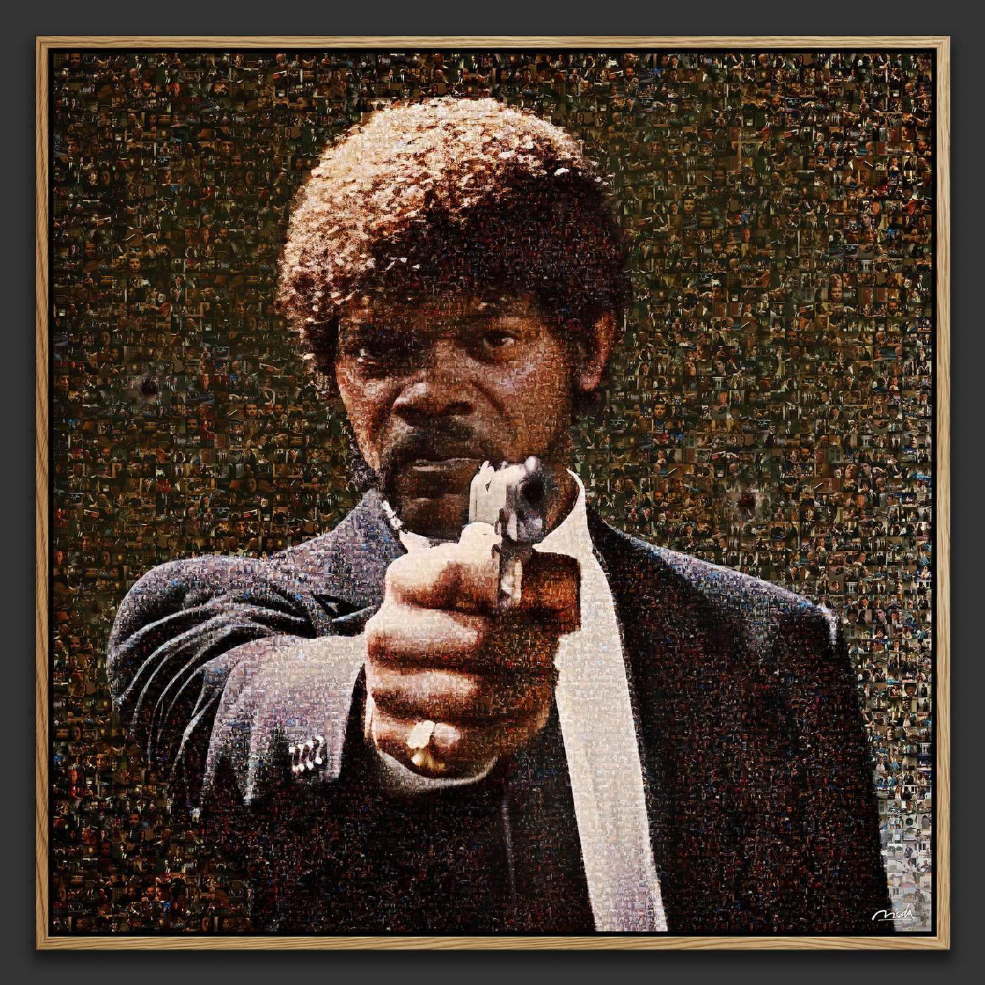 PULP FICTION . Divine Dodge Cinematic Wall Art – Limited Edition - Image 2