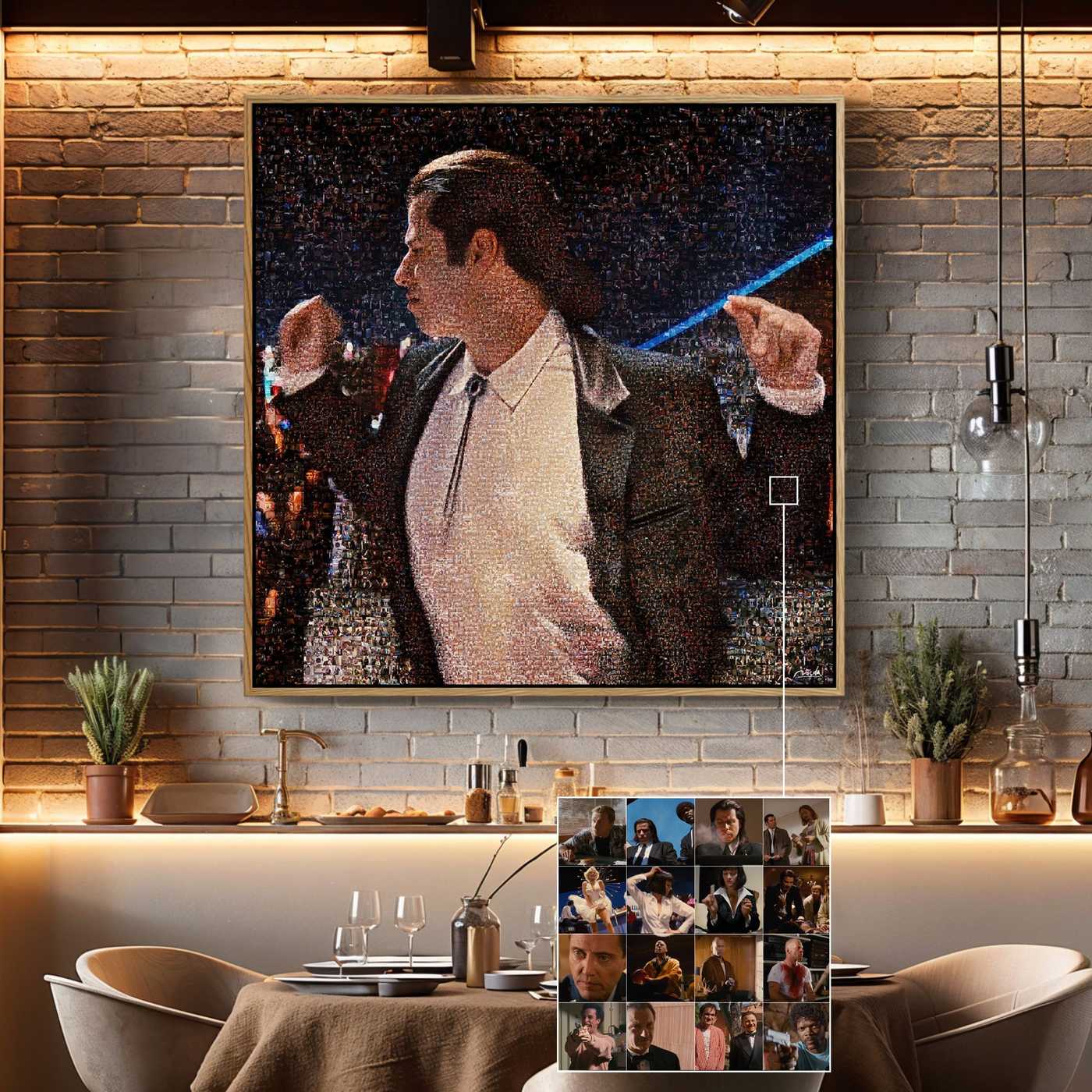 PULP FICTION . Fever Reloaded Modern Movie Art Print – Limited Edition