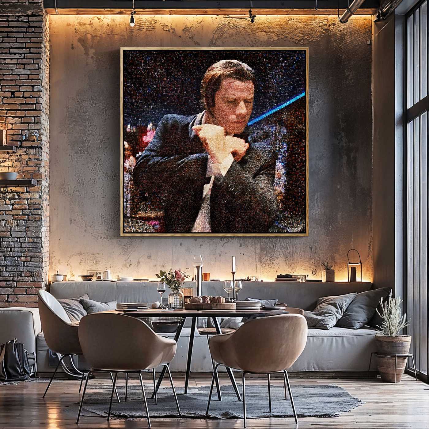 PULP FICTION . Vinyl Resurrection Cinematic Wall Art – Limited Edition - Image 3
