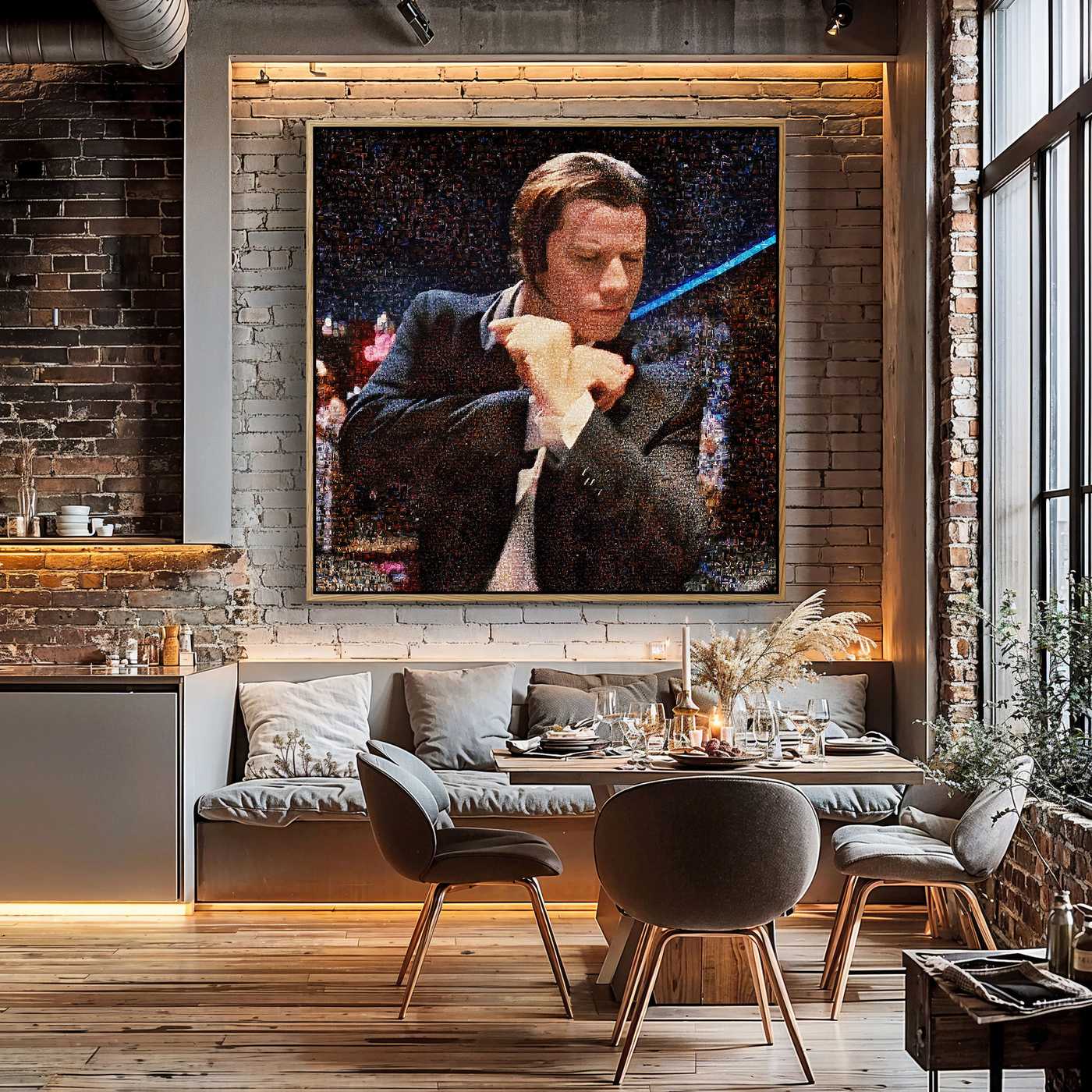 PULP FICTION . Vinyl Resurrection Cinematic Wall Art – Limited Edition - Image 4
