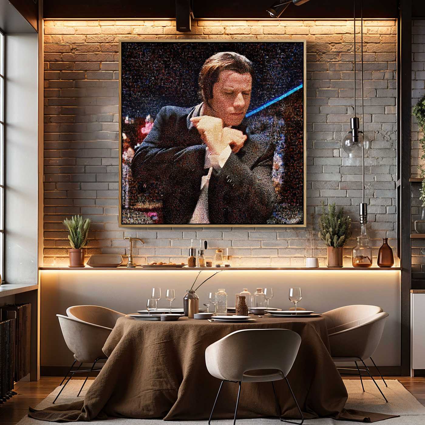 PULP FICTION . Vinyl Resurrection Cinematic Wall Art – Limited Edition - Image 8