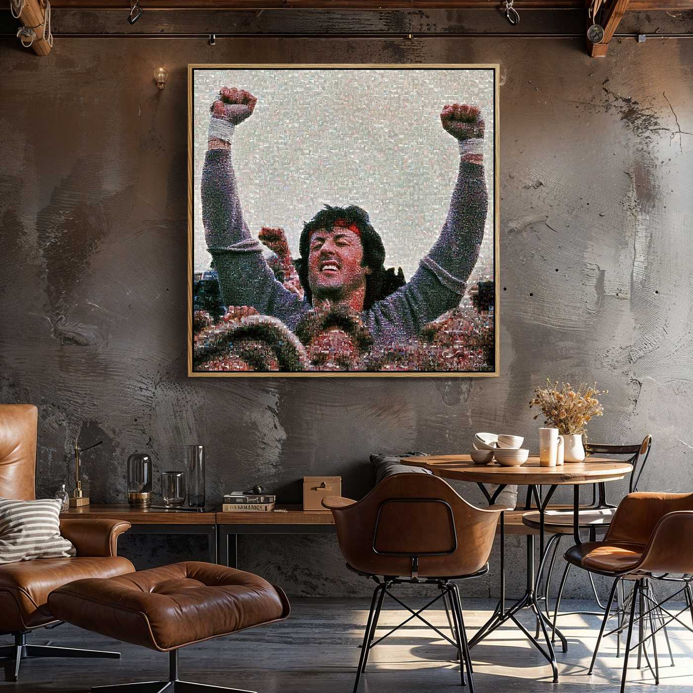 ROCKY . Champion's Heart Modern Movie Art Print – Limited Edition - Image 3