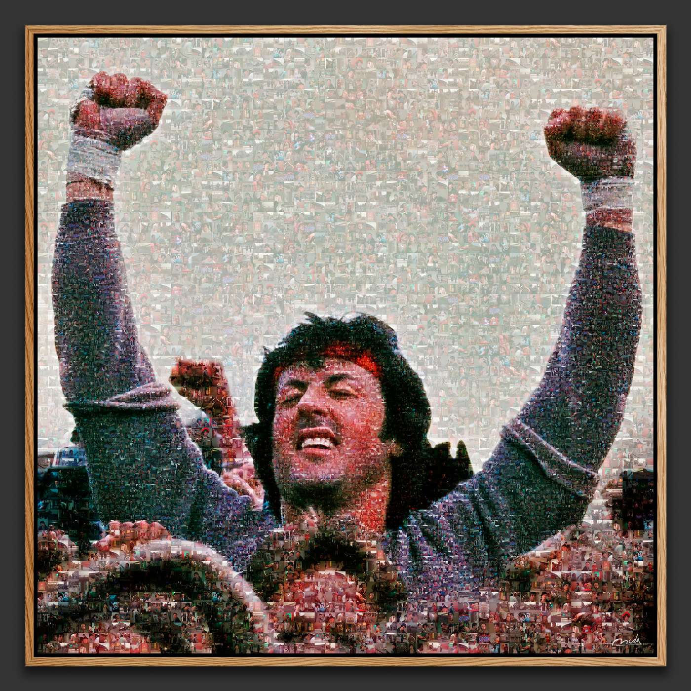 ROCKY . Champion's Heart Modern Movie Art Print – Limited Edition - Image 2