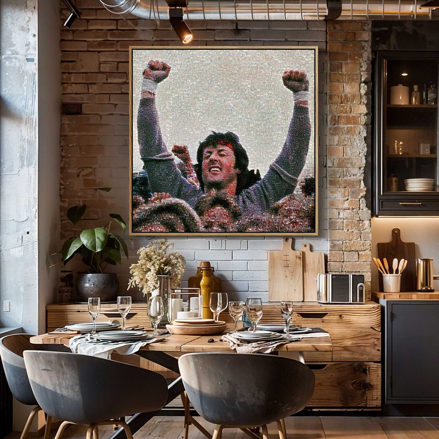 ROCKY . Champion's Heart Modern Movie Art Print – Limited Edition - Image 4