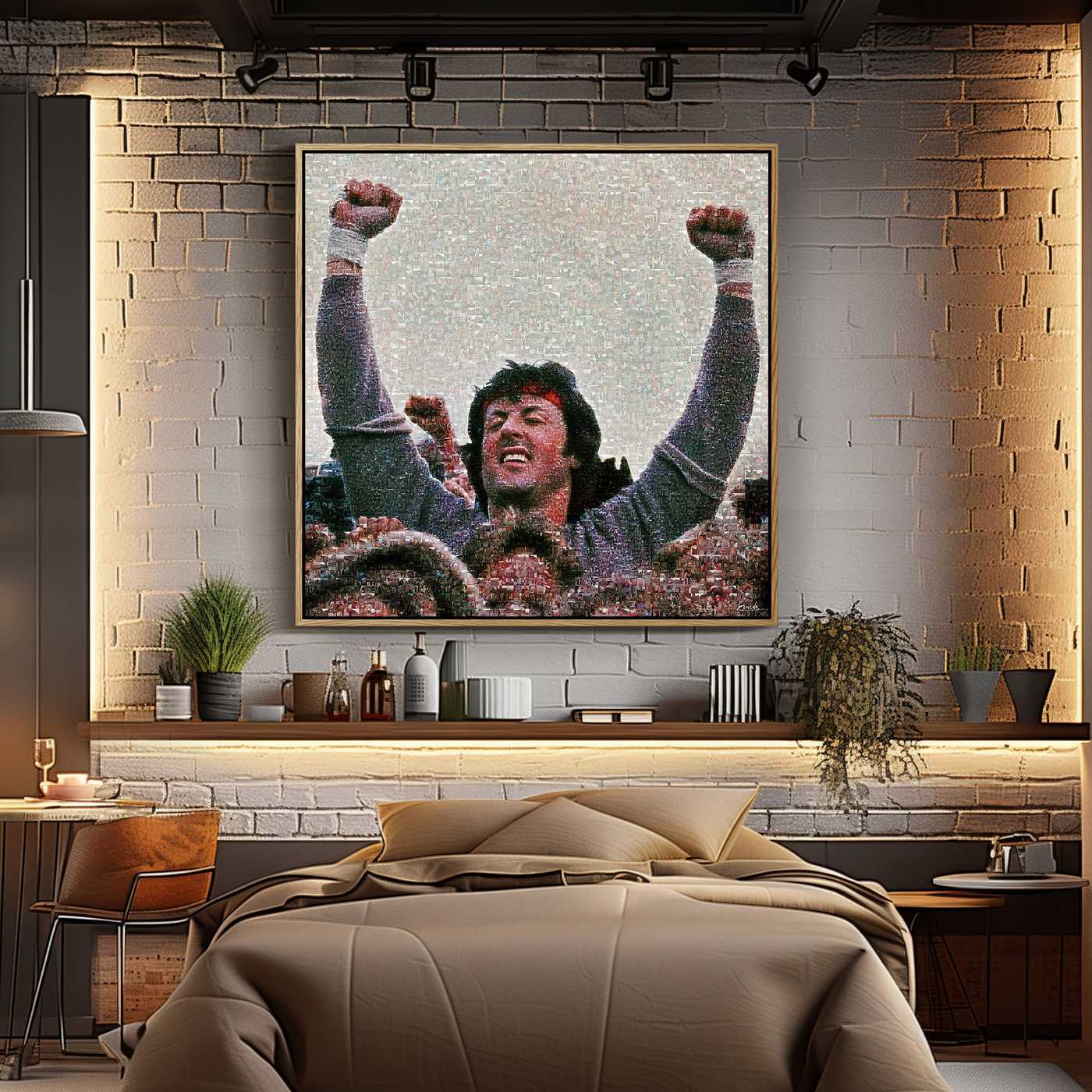 ROCKY . Champion's Heart Modern Movie Art Print – Limited Edition - Image 8