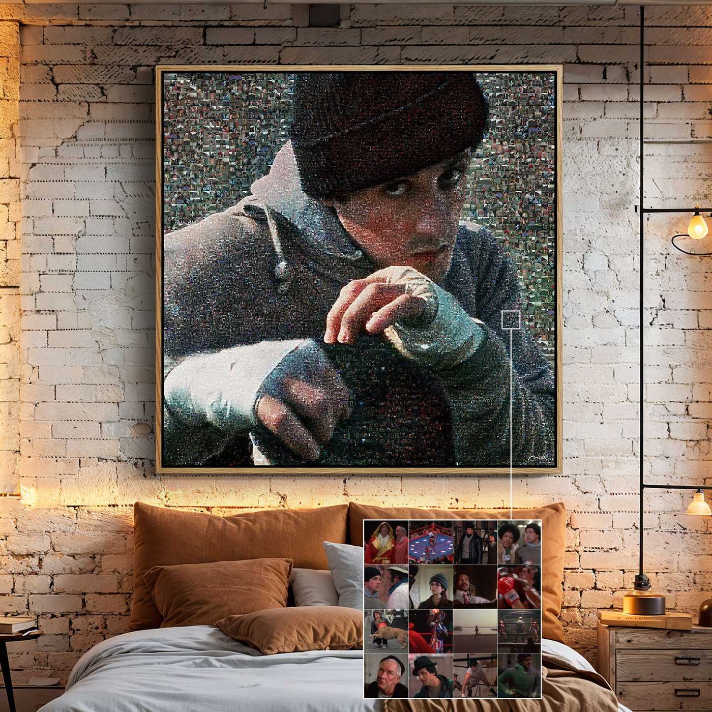 ROCKY . First Round Cinematic Wall Art – Limited Edition