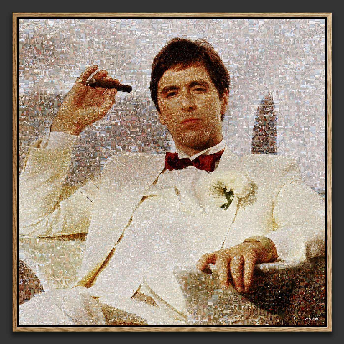 SCARFACE . Defiant Majesty Modern Movie Art Print – Limited Edition - Image 2