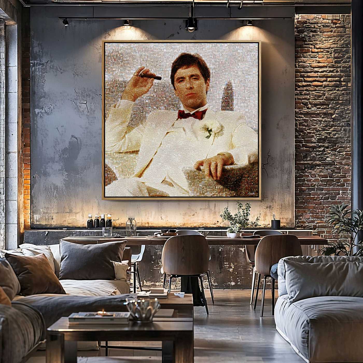 SCARFACE . Defiant Majesty Modern Movie Art Print – Limited Edition - Image 6