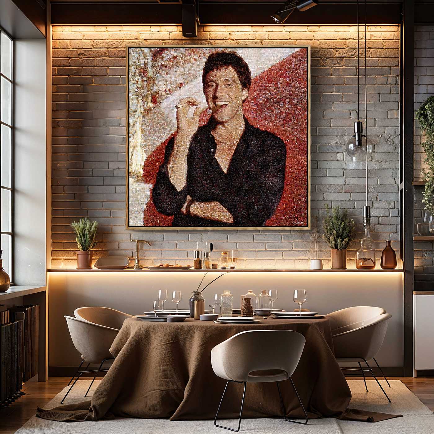 SCARFACE . Empire Blood Film Wall Art Decor – Limited Edition - Image 4
