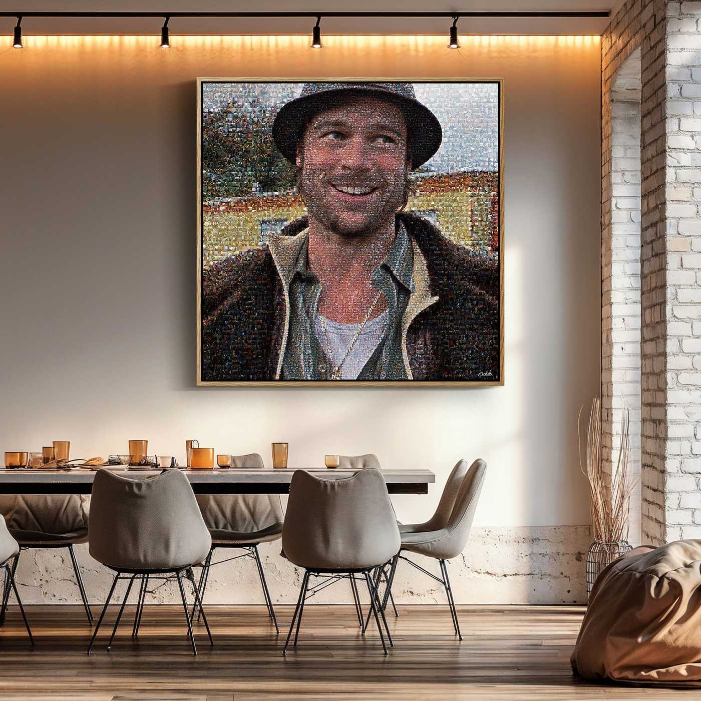 SNATCH . Gypsy Picardy Modern Movie Art Print – Limited Edition - Image 3