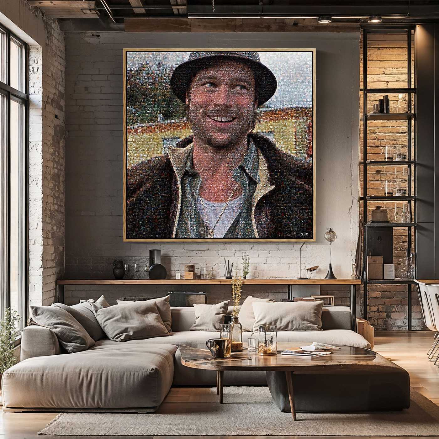 SNATCH . Gypsy Picardy Modern Movie Art Print – Limited Edition - Image 4