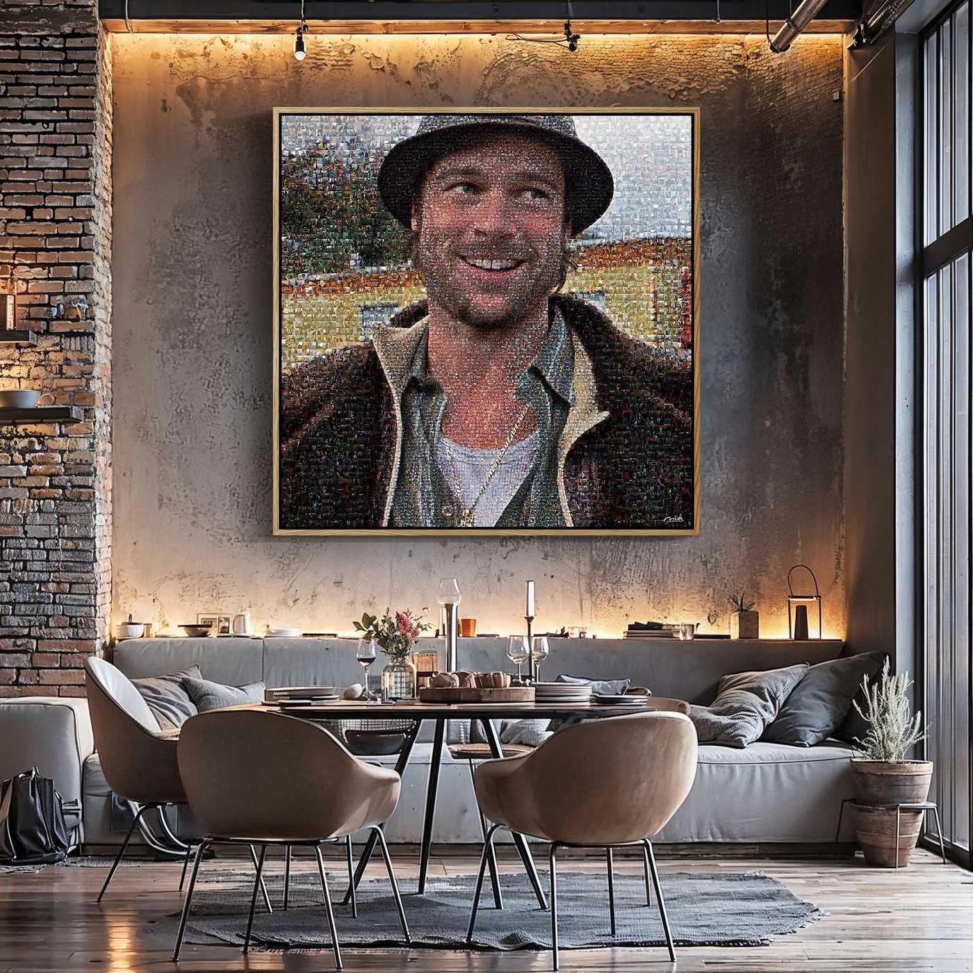 SNATCH . Gypsy Picardy Modern Movie Art Print – Limited Edition - Image 5