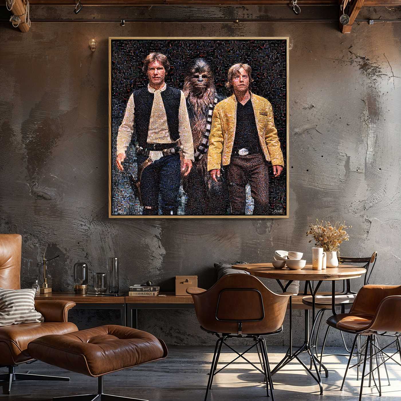 STAR WARS . Force Awakens Modern Movie Art Print – Limited Edition - Image 3